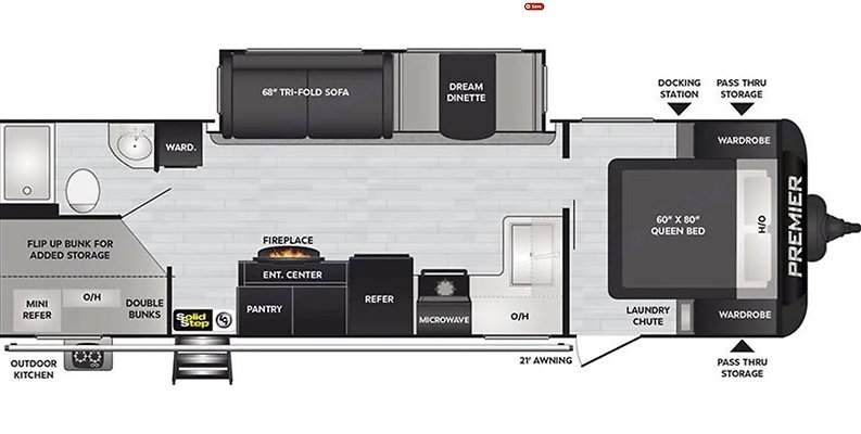 2021 KEYSTONE ULTRA LITE TOW  MARILYN4